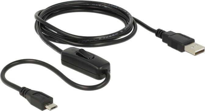 Delock USB-A - cablu microUSB 1,5 m negru (84803)