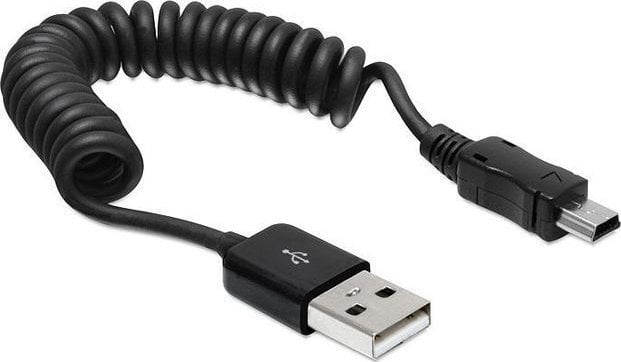 Cablu spiralat USB 2.0-A la mini USB - 83164