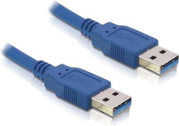 Deblocați cablu USB USB-A - USB-A 1 m Albastru (82534)