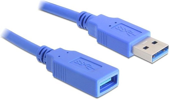 Cablu prelungitor (extensie) USB 3.0-A tata-mama 1m, Delock - 82538
