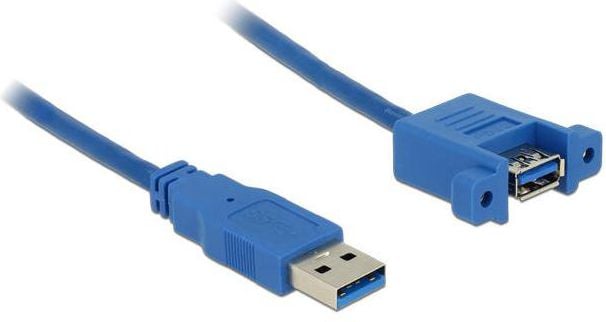 Accesoriu pentru imprimanta delock USB A -> USB A 1m albastru (85112)