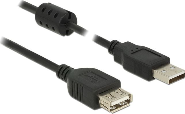 Deblocați cablu USB USB-A - USB-A 1,5 m Negru (84884)