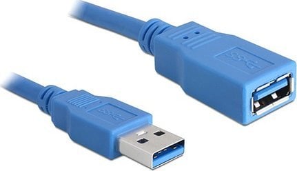 Deblocați cablu USB USB-A - USB-A 3 m Albastru (82540)