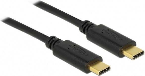 Delock Cablu USB USB-C - USB-C 2 m negru (83324)