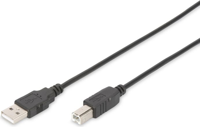 Kabel USB Digitus USB-A - 1.8 m Czarny (DB-300102-018-S)