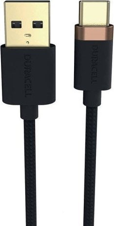 Cablu USB Duracell Cablu USB Duracell la USB-C 2.0 1 m (negru)