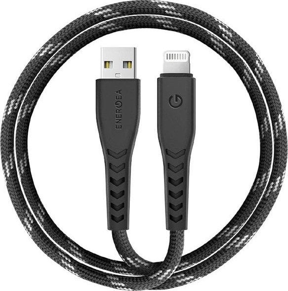 Kabel USB Energea ENERGEA kabel Nyloflex USB - Lightning Charge and Sync C89 MFI 1.5m czarny/black