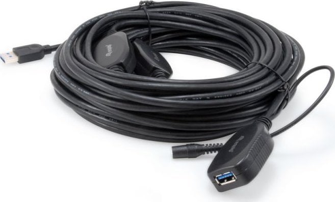 Echipare USB-A - USB-A Cablu USB 15m Negru (133348)