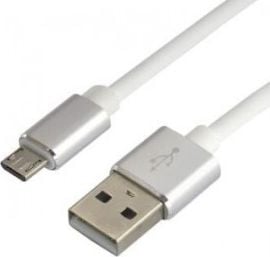 EverActive USB-A - cablu microUSB 1,5 m alb (CBS-1,5MW)