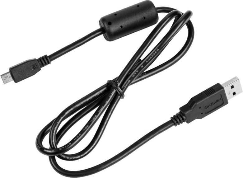 Kabel USB Garmin USB-A - Czarny (010-10723-01)