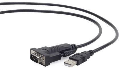 Accesoriu pentru imprimanta gembird Adaptor USB - 9pin SERIAL, 1.5m, negru (UAS-DB9M-02)