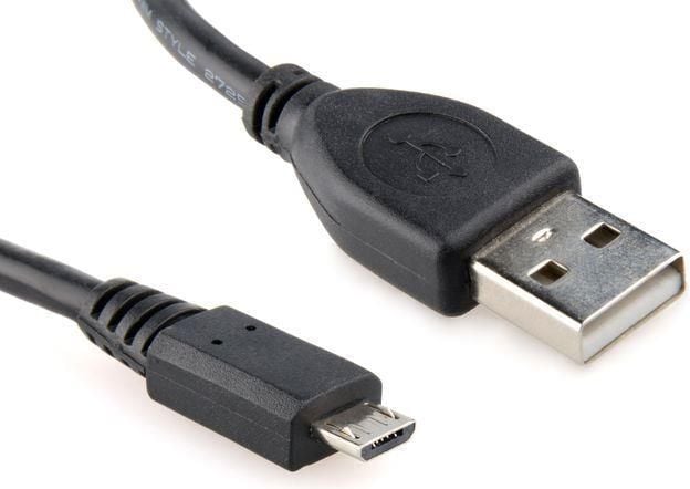 Accesoriu pentru imprimanta gembird Cablu USB Gembird micro USB 2.0 AM-MBM5P 1m negru (CCP-MUSB2-AMBM-1M)