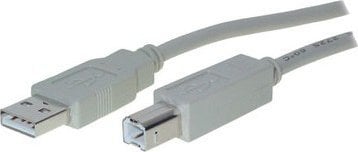 Cablu USB Goobay Goobay USB AB 300 LC HiSpeed 2.0, cablu USB 3m USB A USB B Negru