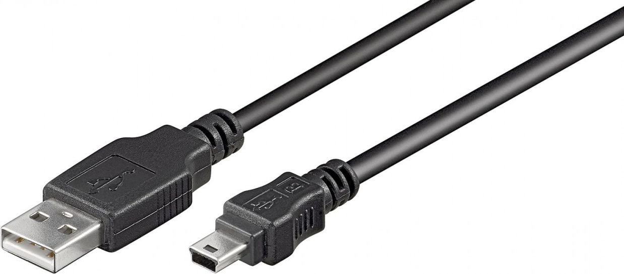 Accesoriu pentru imprimanta goobay USB A - 3m negru Micro USB (50768)