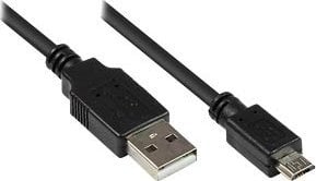 Good Connections USB-A - cablu microUSB 1,8 m negru (93181)