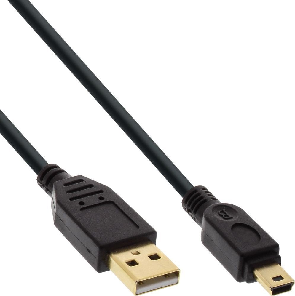 Accesoriu pentru imprimanta inline USB A / mini USB 5pin, 1m, negru (31810P)