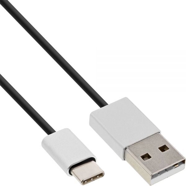 Accesoriu pentru imprimanta inline USB A -&gt; C USB (m / m) 0.5m Negru (35836)