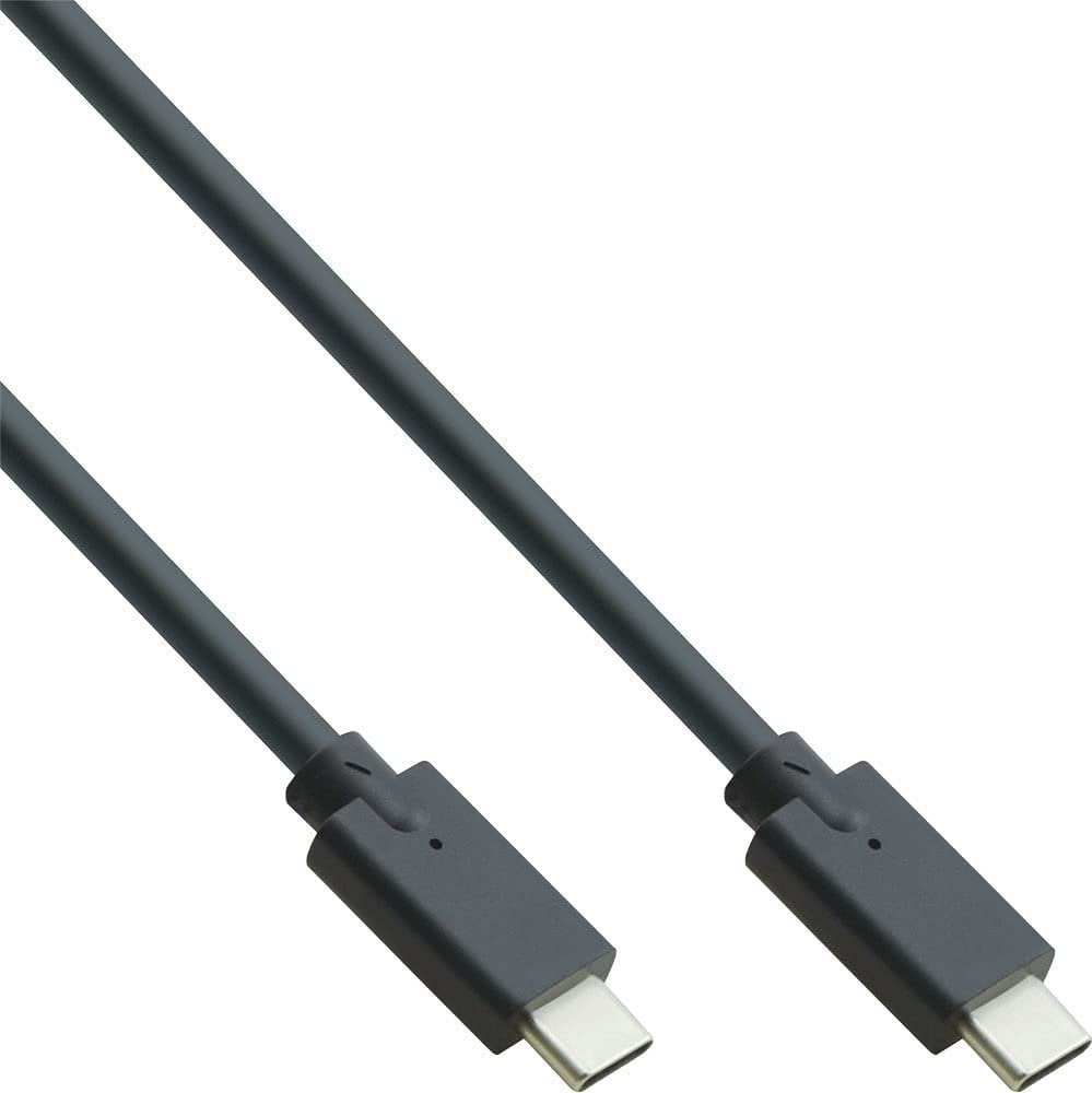 USB InLine USB-C - cablu USB-C 0,5 m negru (35706A)