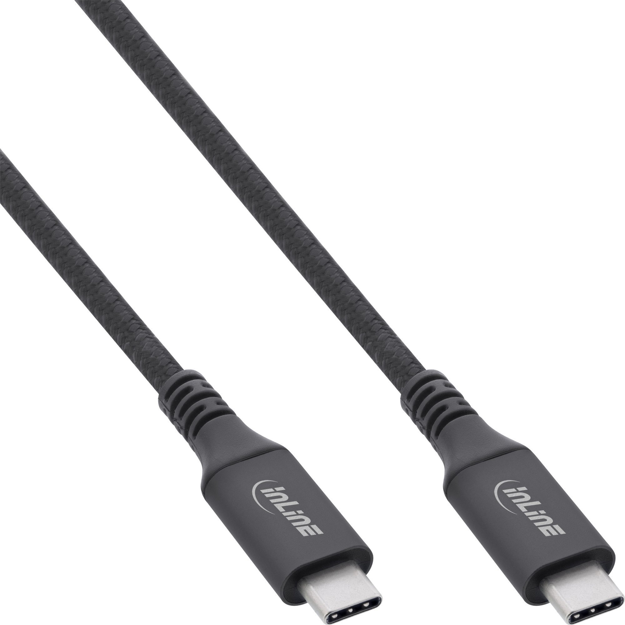 USB InLine USB-C - cablu USB-C 0,5 m negru (35906A)