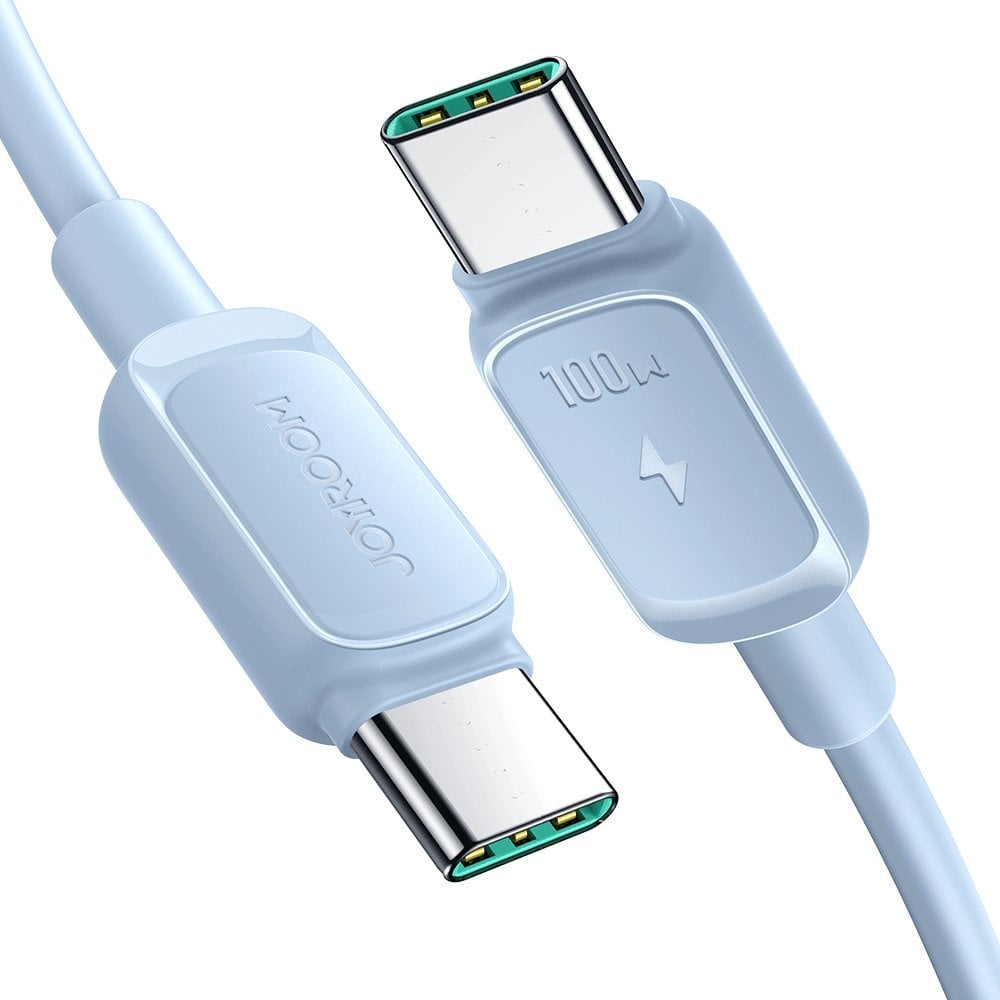 Kabel USB Joyroom Kabel Joyroom S-CC100A14 USB-C/USB-C 100W 1,2 m niebieski