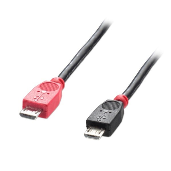 Accesoriu pentru imprimanta lindy 2 Cablu USB micro-B / Micro-B OTG 1m Micro-B Micro-B St - 31759