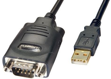 Cablu USB Lindy USB-A - 1m gri (42845)