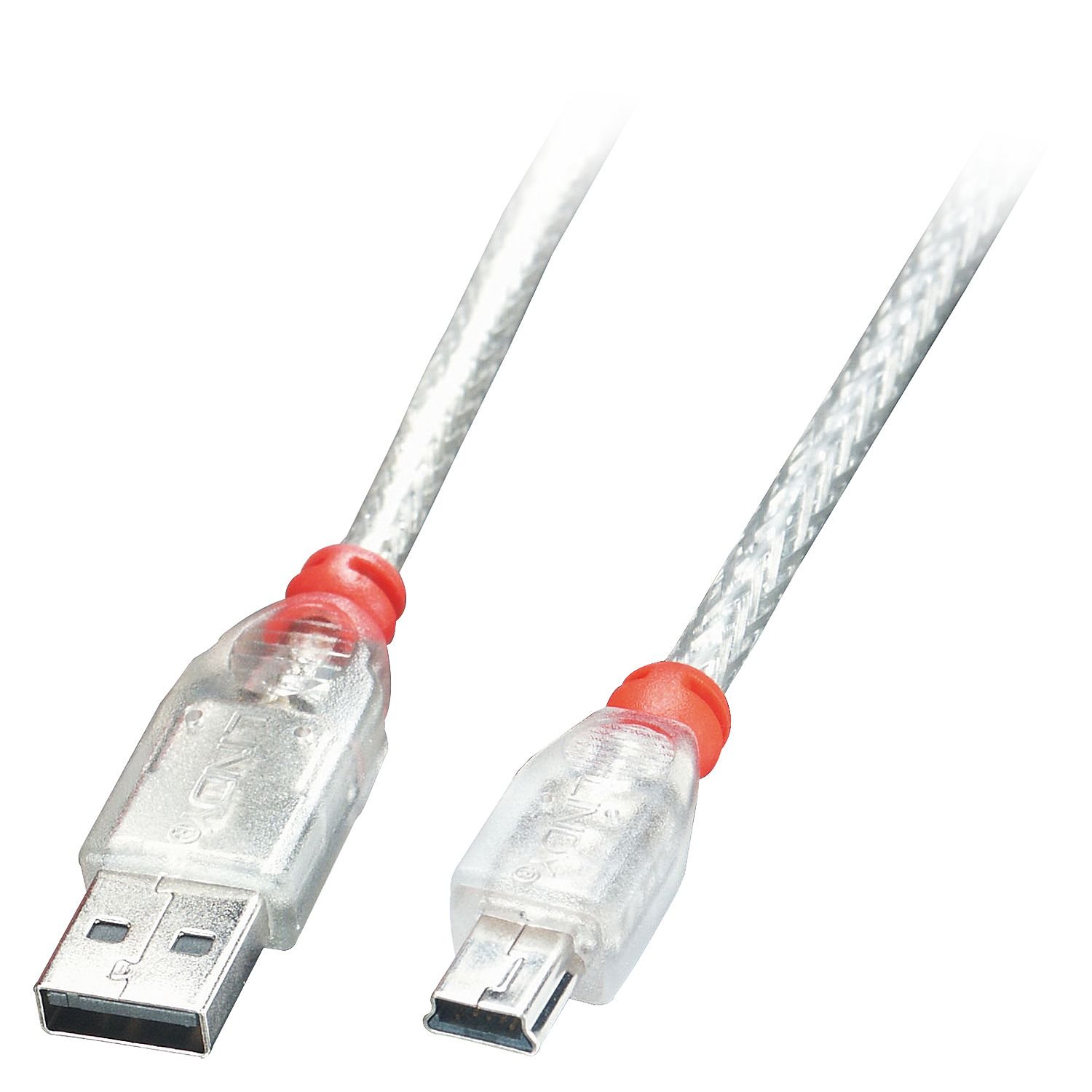 Accesoriu pentru imprimanta lindy miniUSB 5m Transparent (41785)