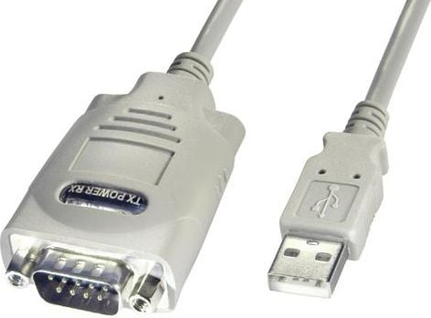 Cablu lindy Convertor, adaptor USB 2.0 -> 1m RS-422 (42844)