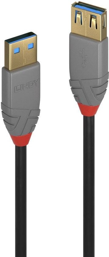 Accesoriu pentru imprimanta lindy Un USB 3.0 - USB A 2m alb-gri (36762)