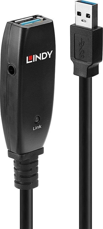 Lindy USB-A - cablu negru USB-A (43353)