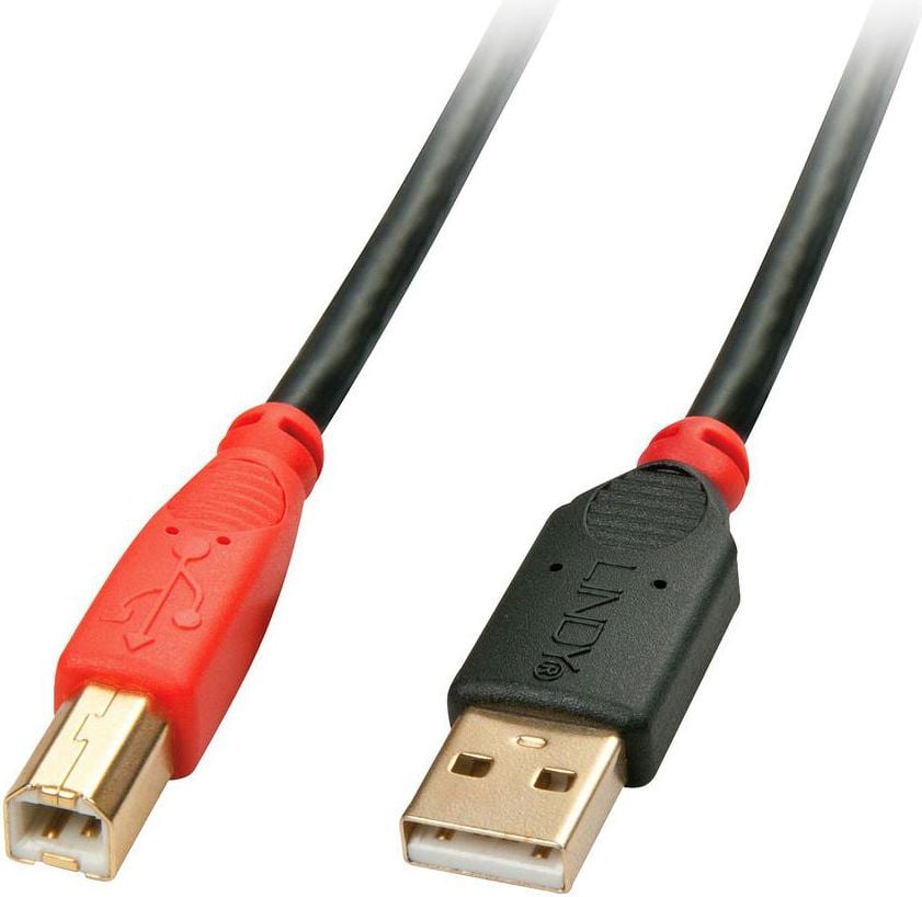 Accesoriu pentru imprimanta lindy USB-B 15m negru (42762)