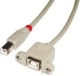 Lindy USB-B - cablu USB-B USB 1 m alb (31801)