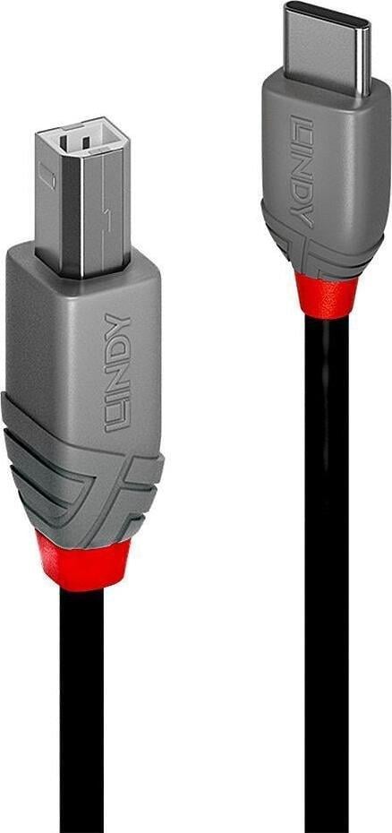 Lindy USB-C - cablu USB-B 0,5 m negru (36940)