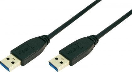 Cablu date , LogiLink , USB 3.0 A tata / A tata , 1 m