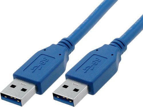 Manhattan USB-A - cablu USB-A USB 1,8 m albastru (354295)
