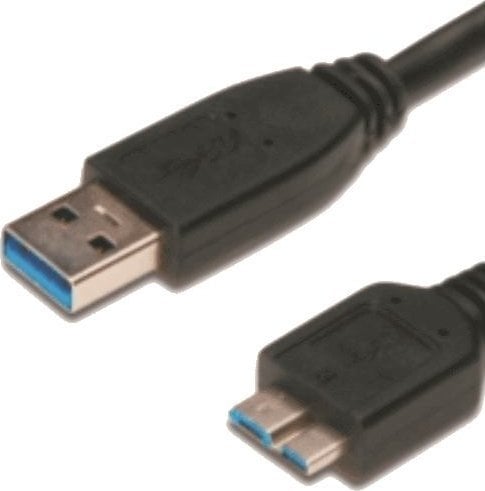 Cablu USB M-CAB USB-A - micro-B 1 m Negru (7001164)