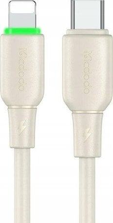 Kabel USB Mcdodo Kabel USB-C do Lightning Mcdodo CA-4760 1.2m (beżowy)