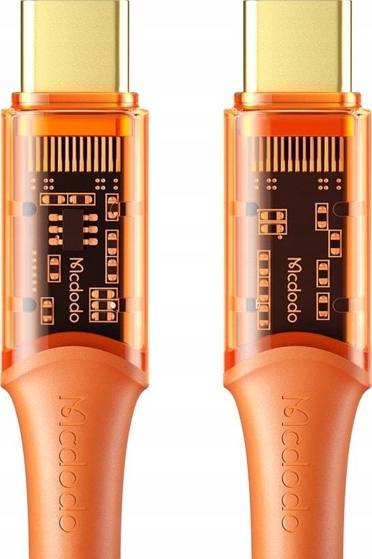Kabel USB Mcdodo USB-C - USB-C 1.8 m Pomarańczowy (CA-2113)