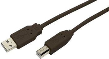 Kabel USB MediaRange USB-A - USB-B 3 m Czarny (MRCS103)