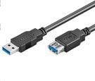 USB MicroConnect USB-A - Cablu USB-A 2m negru (USB3.0AAF2B)