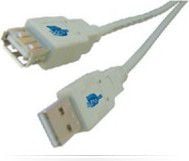 USB MicroConnect USB-A - Cablu USB-A 5m gri (USBAAF5)