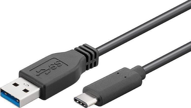 USB MicroConnect USB-A - Cablu USB-C 0,25 m Negru (USB3.2CA0.25)