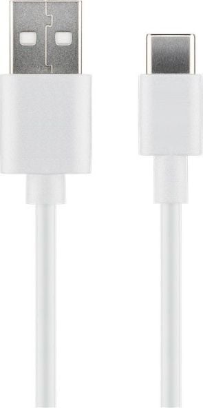 USB MicroConnect USB-A - cablu USB-C 1 m alb (USB3.1CCHAR1W)