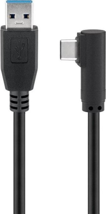 USB MicroConnect USB-A - cablu USB-C 1 m negru (USB3.1CA1A)