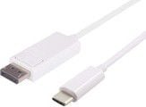 USB MicroConnect USB-C - cablu DisplayPort 1 m alb (USB3.1CDPBW1)
