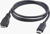 USB MicroConnect USB-C - cablu microUSB 1 m Negru (USB3.1CAMIB3.01)