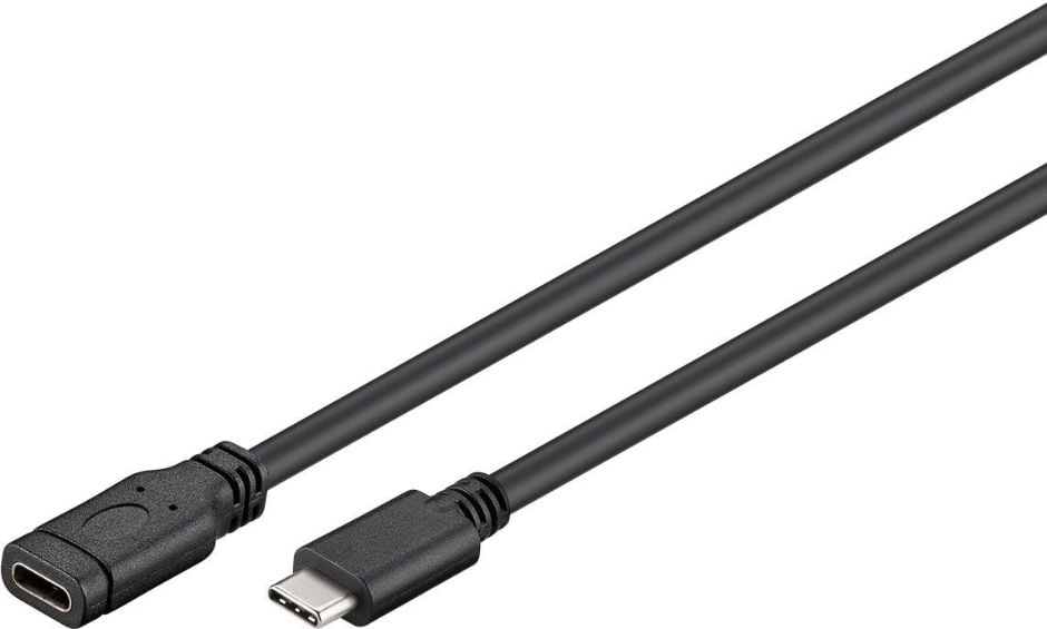 USB MicroConnect USB-C - Cablu USB-C 1m negru (USB3.1CC1EX)