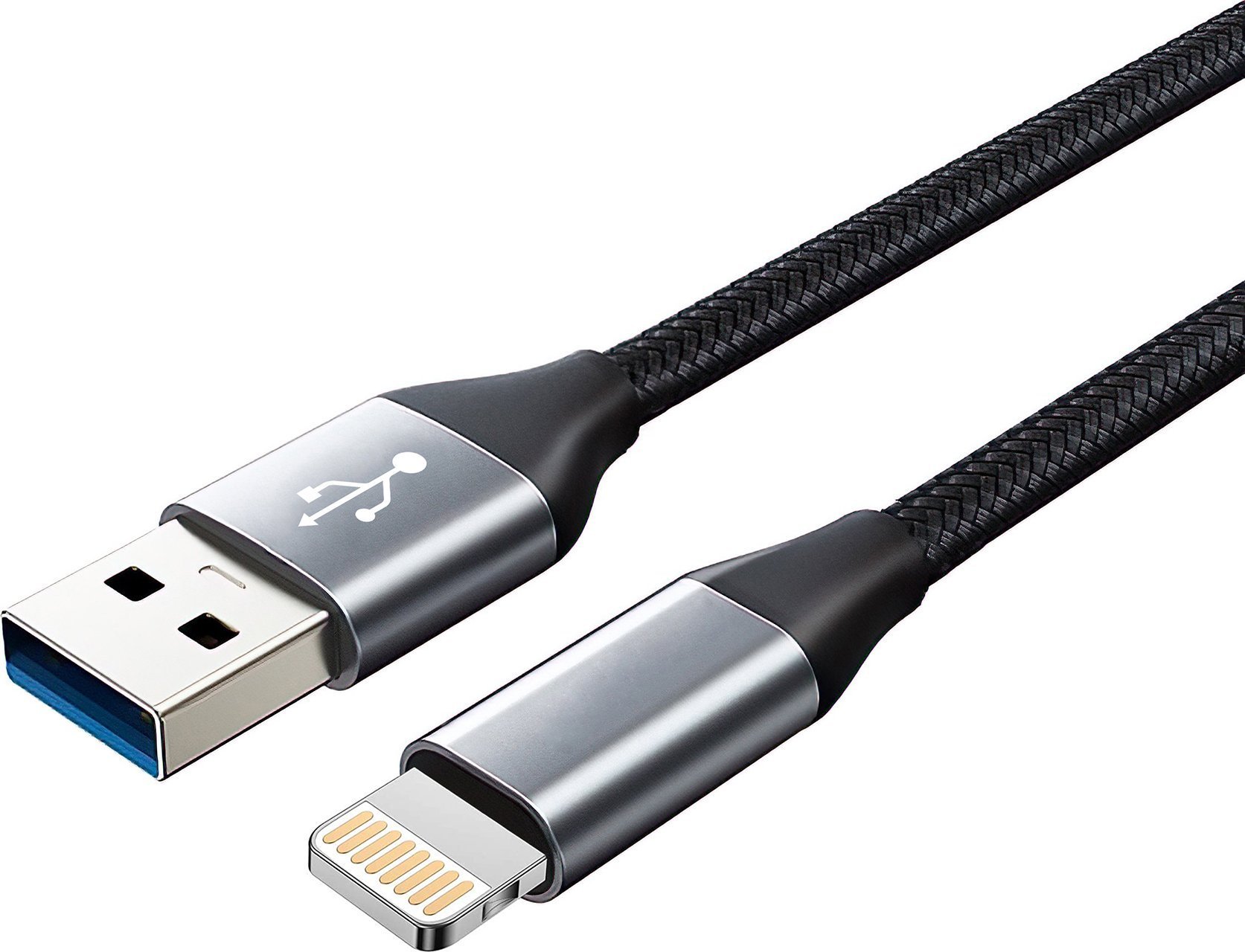 Montis USB-A - Cablu USB Lightning 2 m negru (MT047)