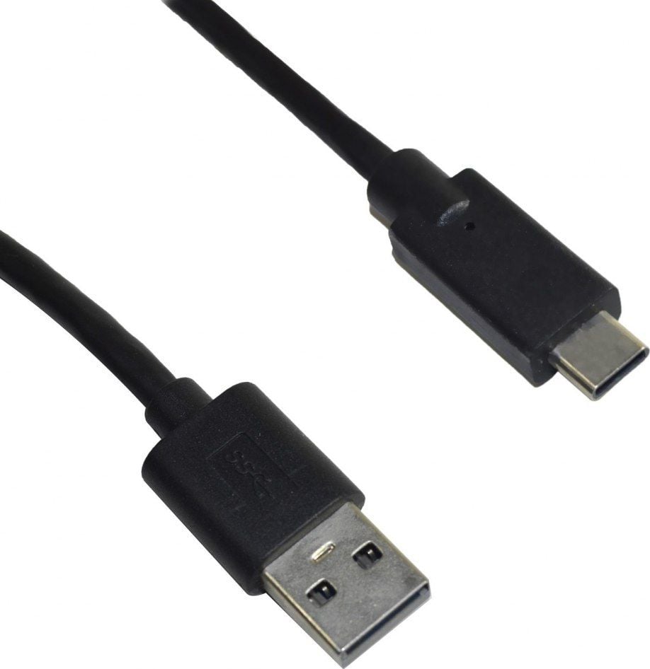 Cablu USB Msonic USB-A - USB-C 1m negru (MLU536)