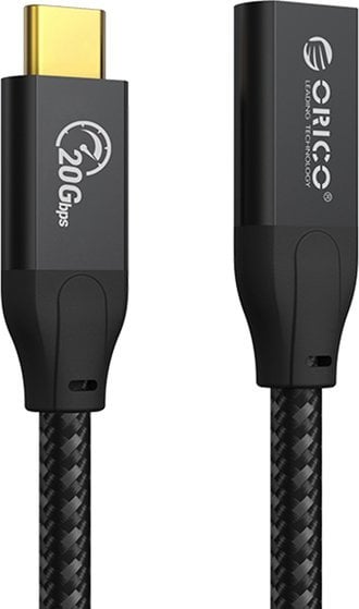 Cablu USB Orico Orico Cablu USB-C (MF) 3.2 20Gbps, 4K, 100W, 1m